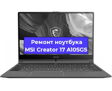 Замена корпуса на ноутбуке MSI Creator 17 A10SGS в Санкт-Петербурге